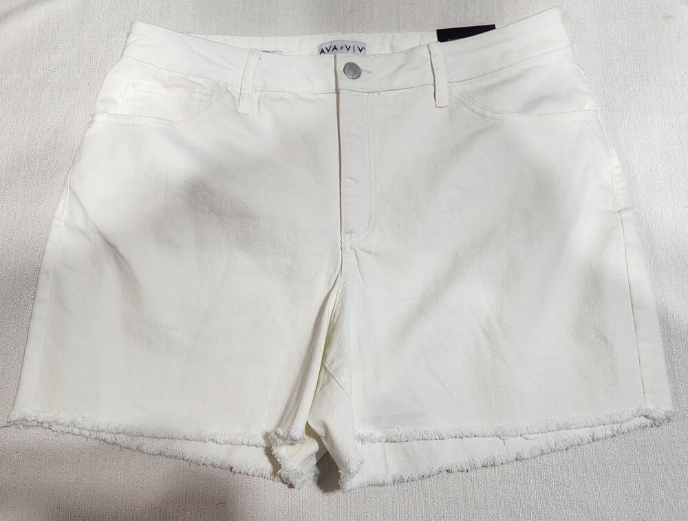 AVA&VIV midi shorts relaxed fit waist 36'' women's